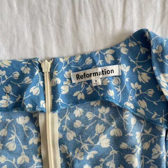 Reformation Lacey Dress (sz 8) - Picture 9 of 12